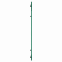 Produktbild för Köksskydd 2 pcs Transparent 120 x 50 cm härdat glas