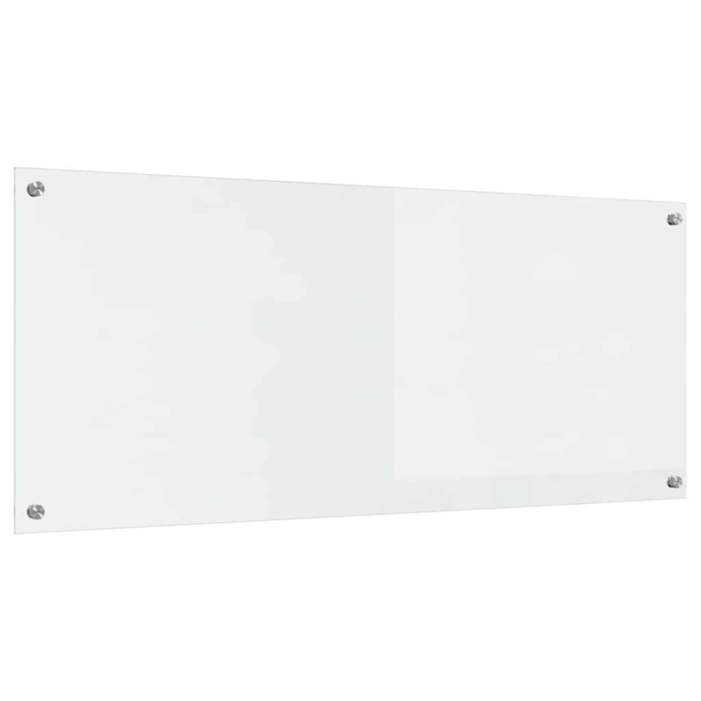 Produktbild för Köksskydd 2 pcs Transparent 120 x 50 cm härdat glas