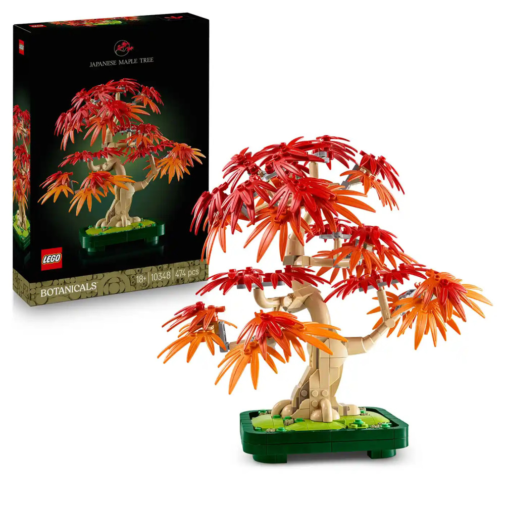 Produktbild för LEGO® Botanicals 10348 Bonsaj – Japonský červený javor