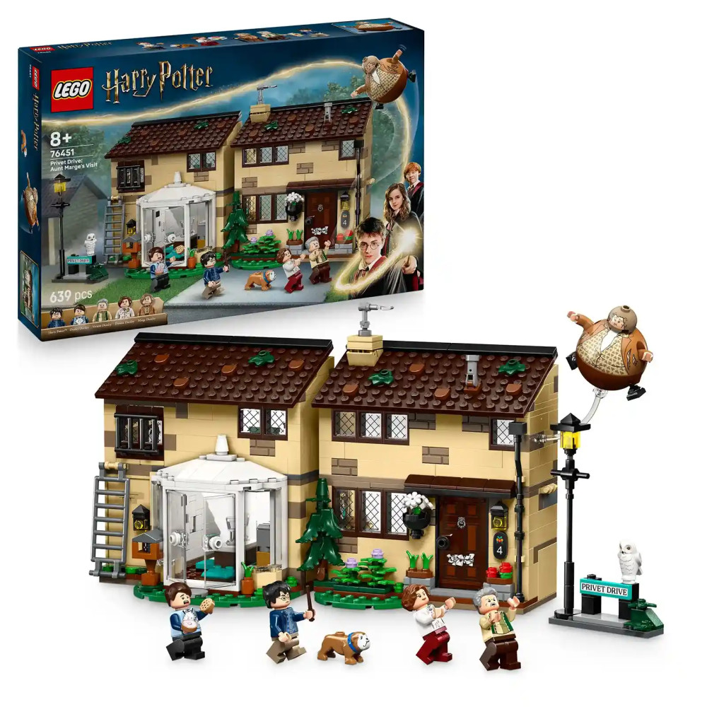 Produktbild för LEGO® Harry Potter™ 76451 Zobí ulice: Návštěva tety Marge