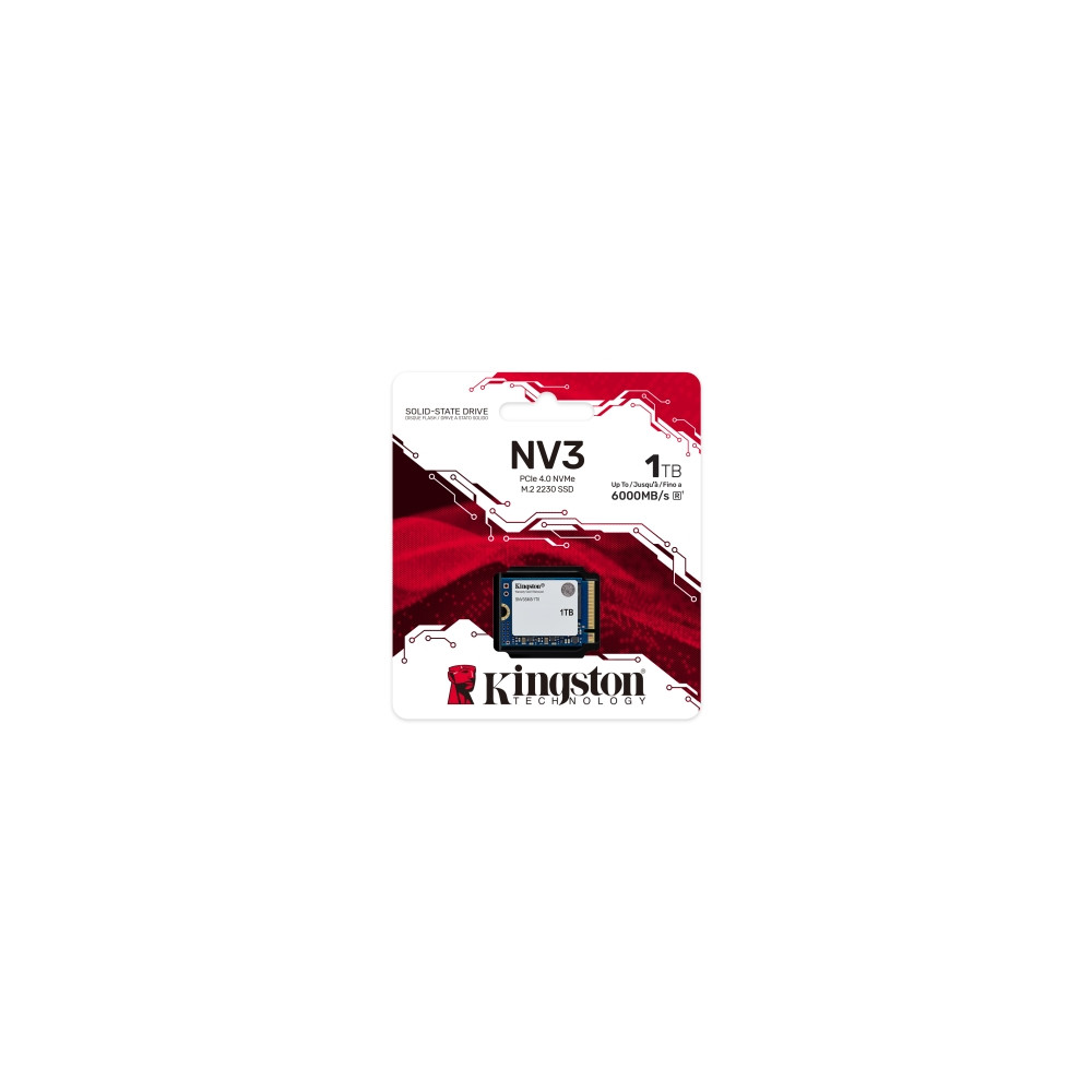 Produktbild för Kingston NV3 - SSD - 1 TB - PCIe 4.0 x4 (NVMe)