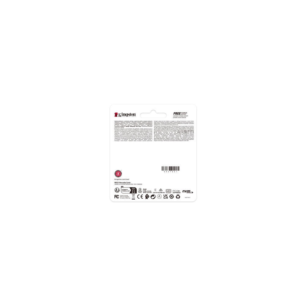 Produktbild för Kingston NV3 - SSD - 1 TB - PCIe 4.0 x4 (NVMe)