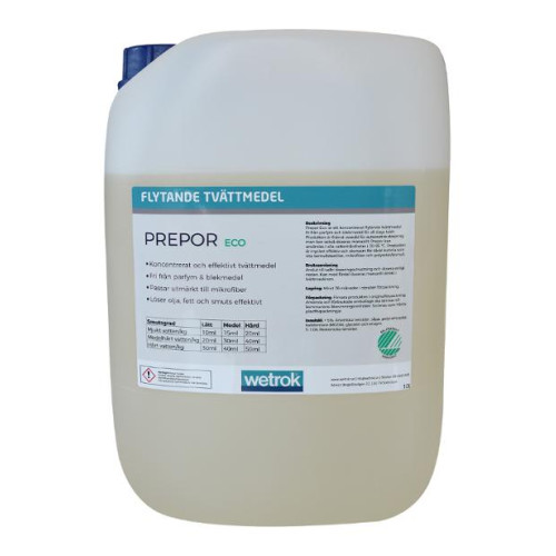 wetrok Tvättmedel WETROK Prepor Eco 10L