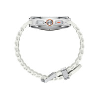 Produktbild för Samsung Galaxy Watch Ultra - titan - smart klocka med marinband - vit - 32 GB - titanvit