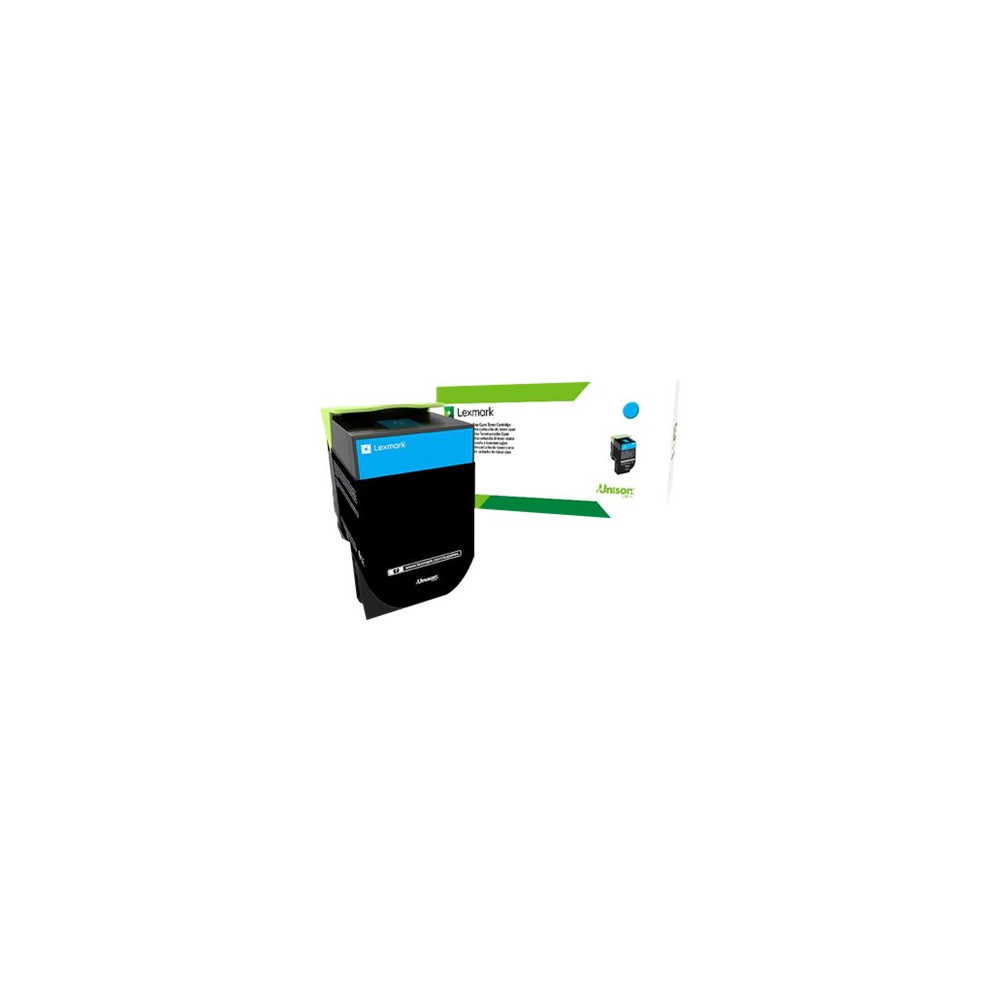 Produktbild för Lexmark 702XCE - Extra lång livslängd - cyan - original - tonerkassett - Lexmark Corporate