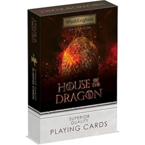 Winning Moves House of the Dragon Waddingtons Number 1 Playing Cards
