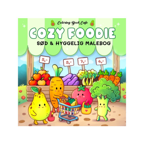Legind Målarbok: Cozy Foodie