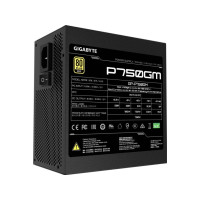 Produktbild för Gigabyte P750GM - nätaggregat - 750 watt
