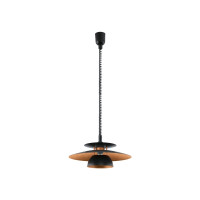 Produktbild för Eglo Brenda - hängande lampa - E27 - svart, koppar