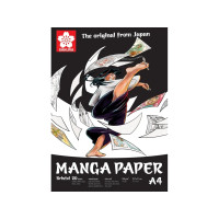 Produktbild för Sakura Manga paper pad | 29.7 x 21 cm (A4), 250 g, 20 sheets