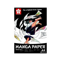 Produktbild för Sakura Manga paper pad | 29.7 x 21 cm (A4), 250 g, 20 sheets