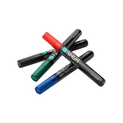 Naga Glastavle marker Mix 4,5 mm