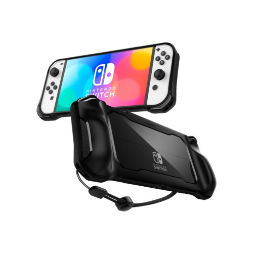 Spigen Spigen ACS04020, Omslag, Nintendo, Svart, Polykarbonat, Term...