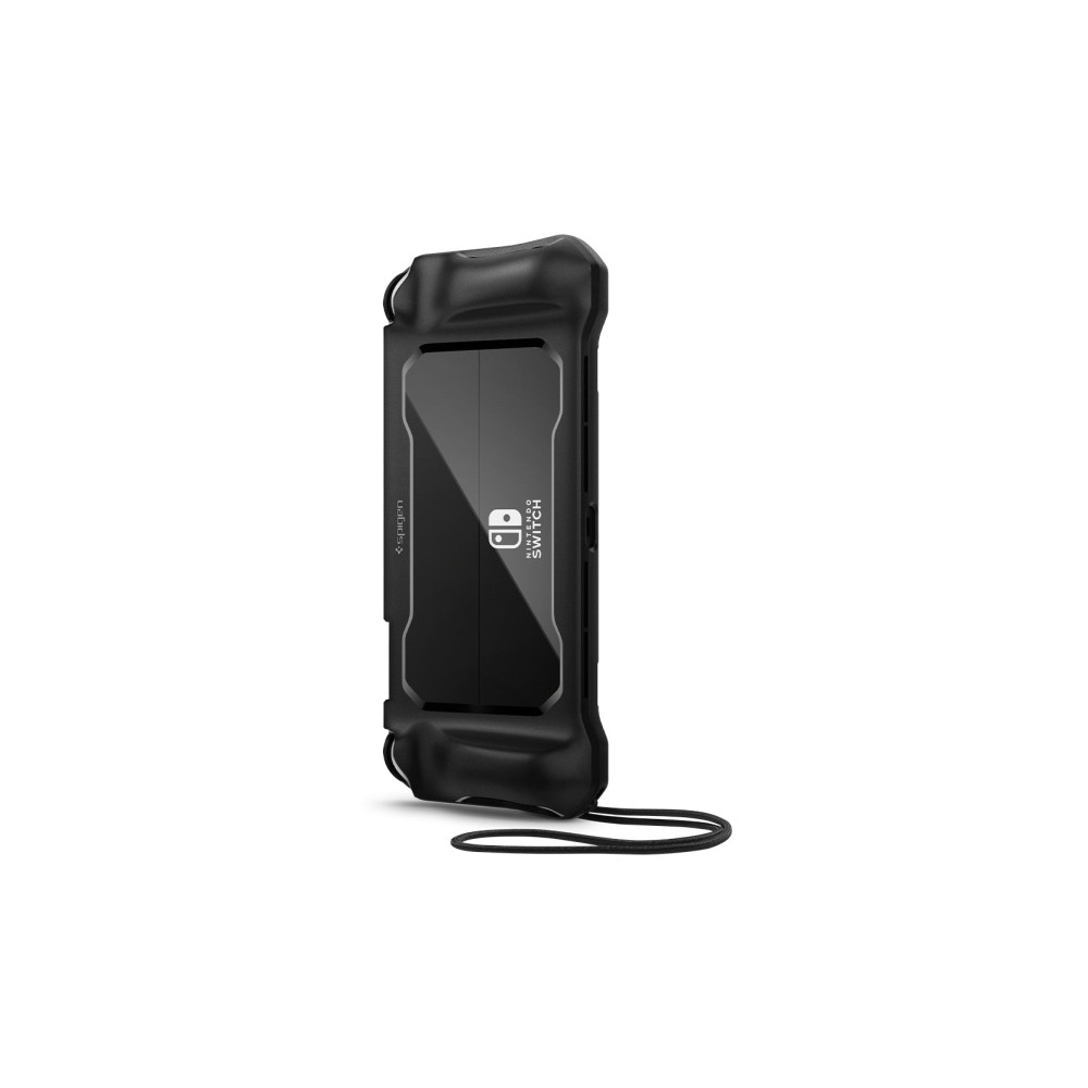 Produktbild för Spigen ACS04020, Omslag, Nintendo, Svart, Polykarbonat, Term...
