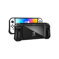 Produktbild för Spigen ACS04020, Omslag, Nintendo, Svart, Polykarbonat, Term...