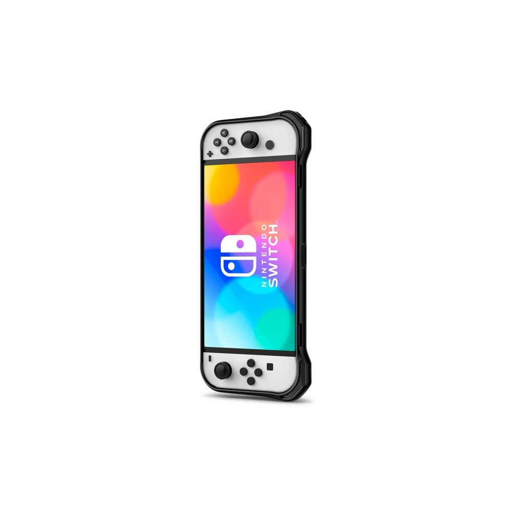 Produktbild för Spigen ACS04020, Omslag, Nintendo, Svart, Polykarbonat, Term...
