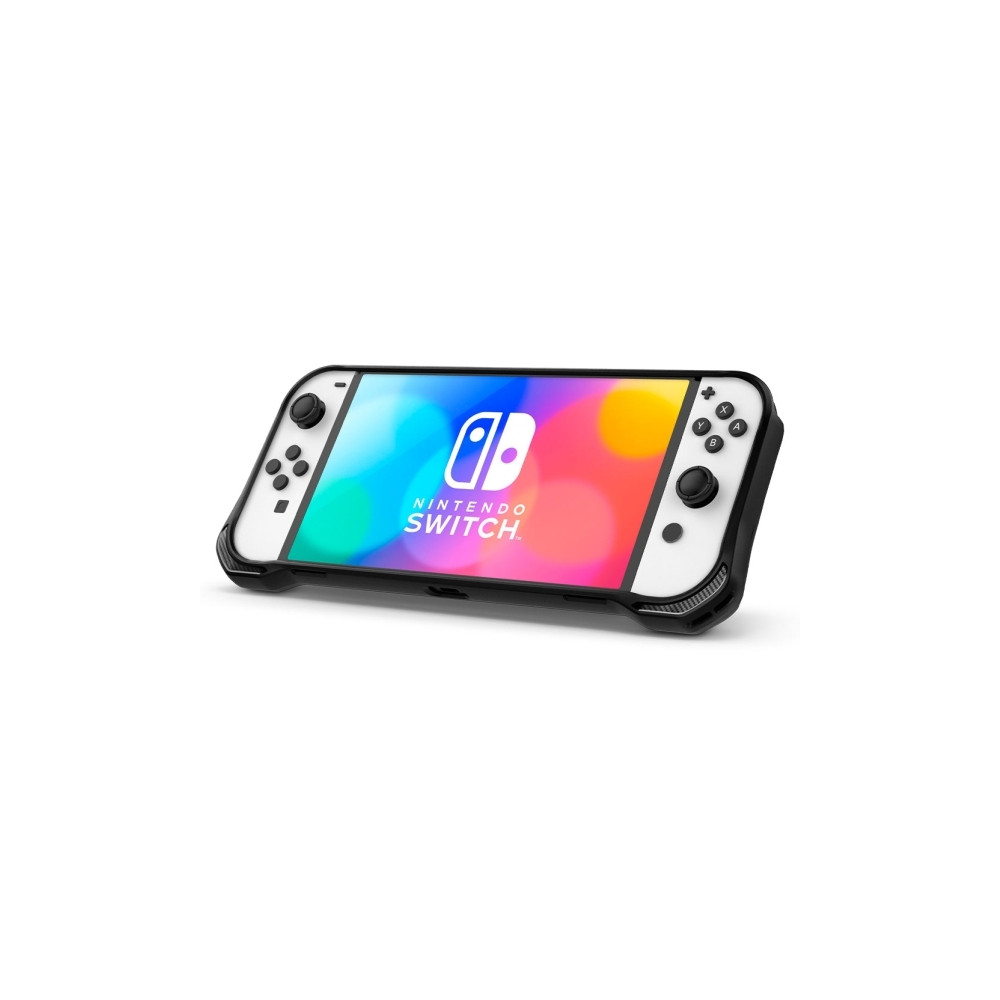 Produktbild för Spigen ACS04020, Omslag, Nintendo, Svart, Polykarbonat, Term...