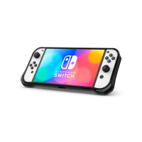 Produktbild för Spigen ACS04020, Omslag, Nintendo, Svart, Polykarbonat, Term...