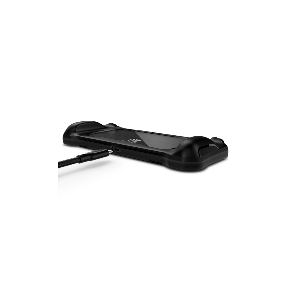 Produktbild för Spigen ACS04020, Omslag, Nintendo, Svart, Polykarbonat, Term...