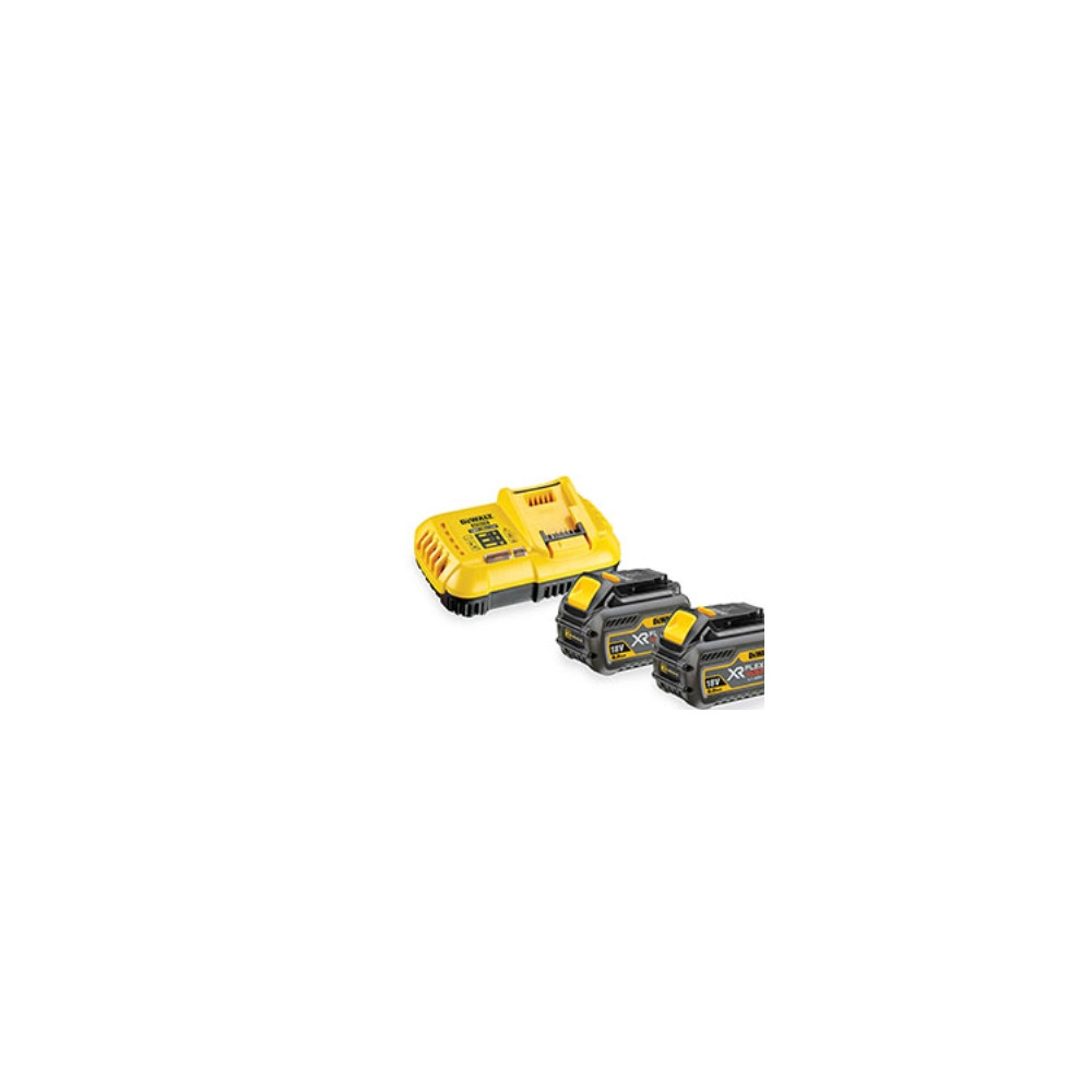 Produktbild för DeWALT DCB118T2-QW, Batteriladdare, Litium-Ion (Li-Ion), DeW...