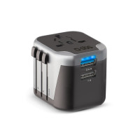 Produktbild för SBS strömadapter - 2 x USB - 12 Watt