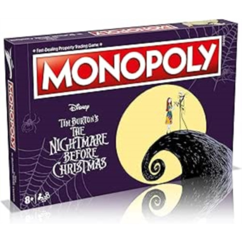 Winning Moves Nightmare Before Christmas Monopoly