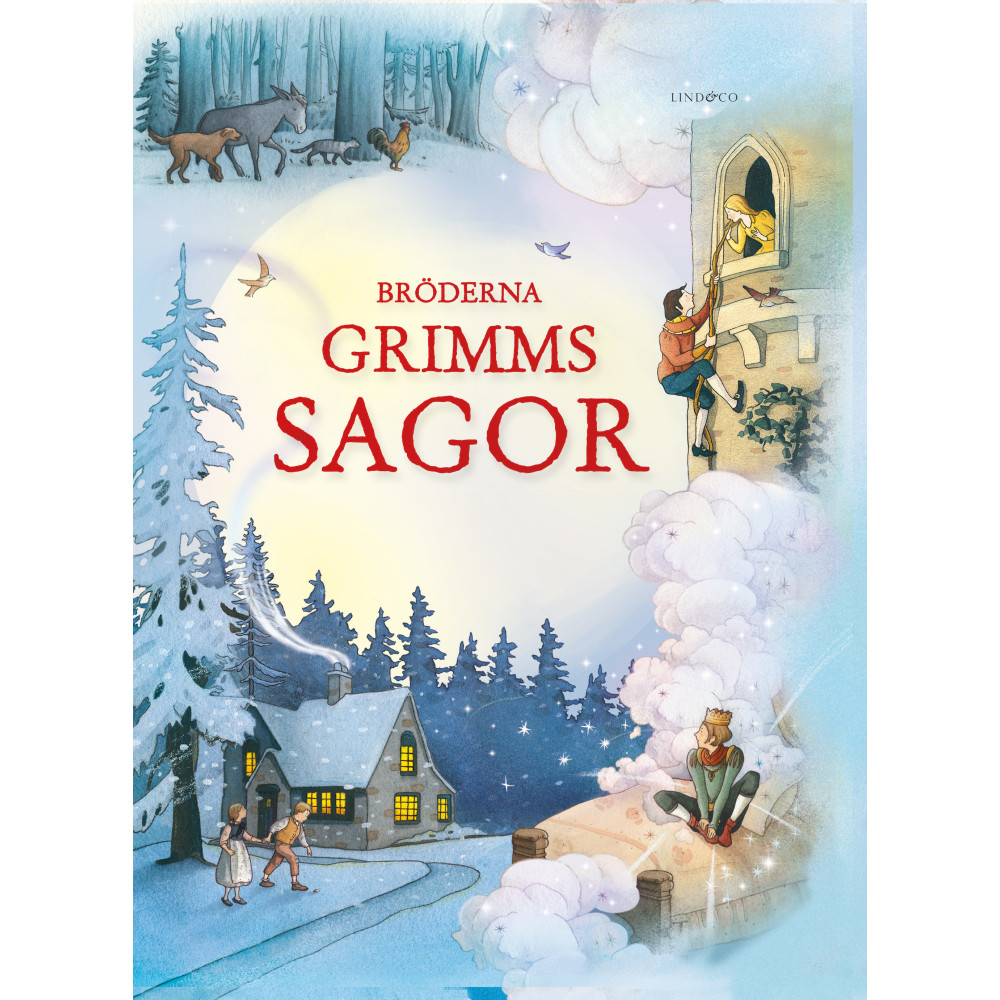 Produktbild för Bröderna Grimms sagor (inbunden)