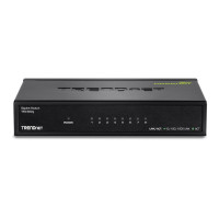 Produktbild för TRENDnet TEG S82g 8-Port Gigabit GREENnet Switch - switch - 8 portar - TAA-kompatibel