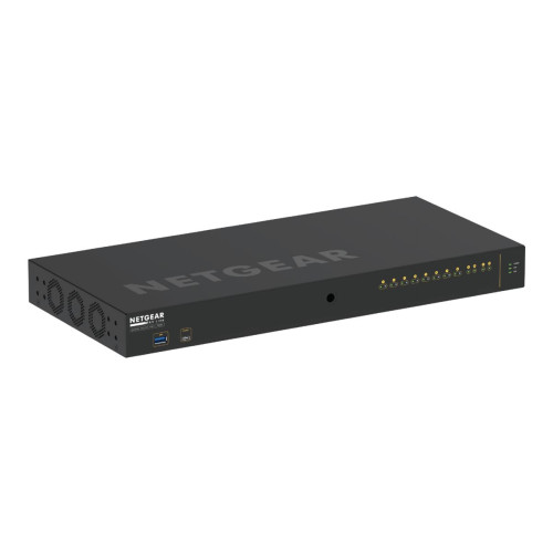 Netgear NETGEAR AV Line M4250-10G2XF-PoE+ - switch - 12 portar - Administrerad - rackmonterbar