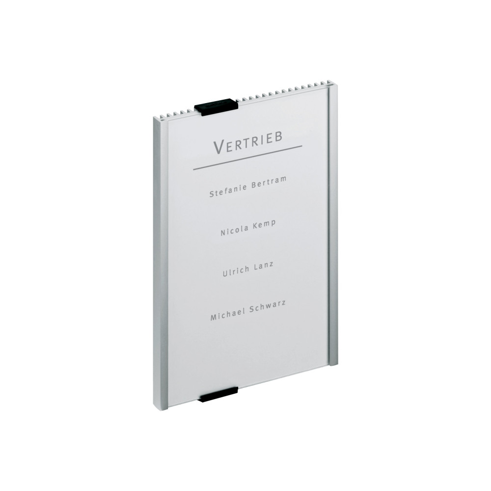 Produktbild för DURABLE INFO SIGN teckenhållare - silver