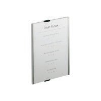 Produktbild för DURABLE INFO SIGN teckenhållare - silver