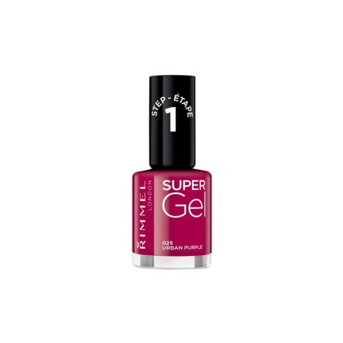 Rimmel Rimmel Super Gel, Rosa, Urban Purple, Färgande, 1 styck, Fla...