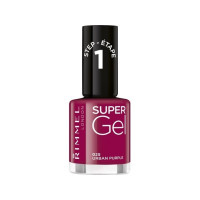 Produktbild för Rimmel Super Gel, Rosa, Urban Purple, Färgande, 1 styck, Fla...