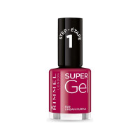 Produktbild för Rimmel Super Gel, Rosa, Urban Purple, Färgande, 1 styck, Fla...