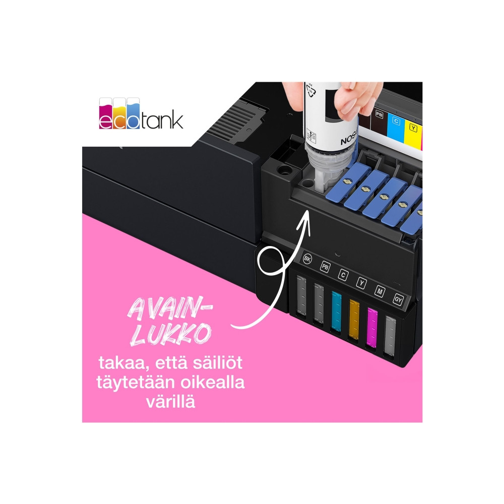 Produktbild för Epson 114 - svart - original - påfyllnadsbläck