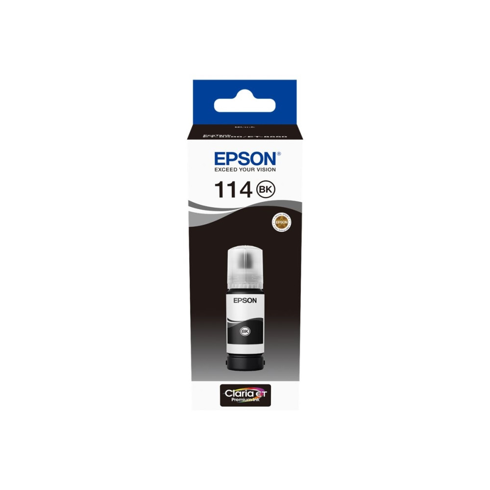 Produktbild för Epson 114 - svart - original - påfyllnadsbläck