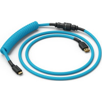 Produktbild för USB-kabel Glorious USB-A till USB-C 1,36 m ljusblå (GLO-CBL-...