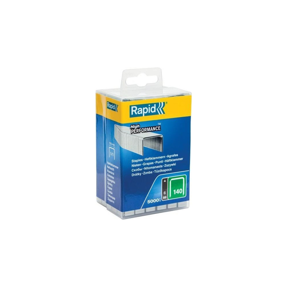 Produktbild för Rapid 140-6mm 5M häftklamrar
