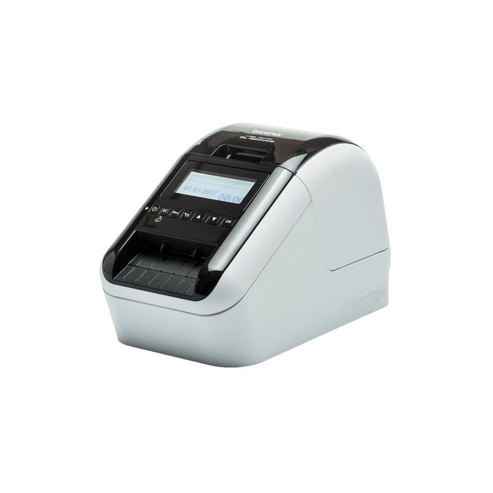 Produktbild för Brother QL-820NWBc - etikettskrivare - dubbelfärgad (monokrom) - direkt termisk
