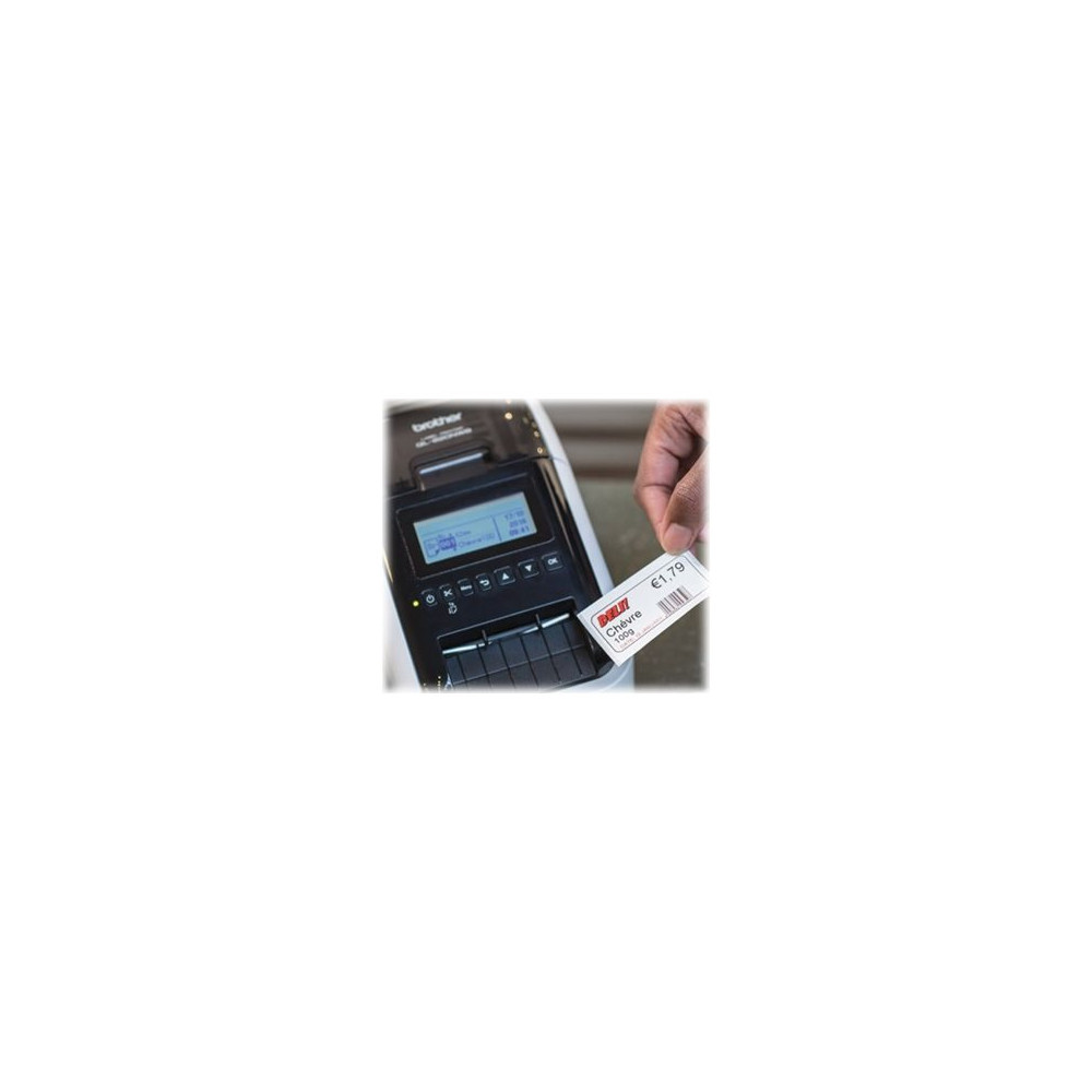 Produktbild för Brother QL-820NWBc - etikettskrivare - dubbelfärgad (monokrom) - direkt termisk