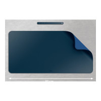 Produktbild för Leitz Large - skrivbordsstöd - 80 x 40 cm - midnattsblå