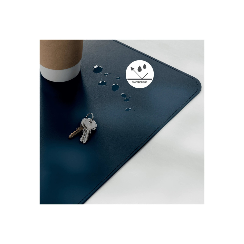 Produktbild för Leitz Large - skrivbordsstöd - 80 x 40 cm - midnattsblå