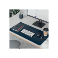 Produktbild för Leitz Large - skrivbordsstöd - 80 x 40 cm - midnattsblå