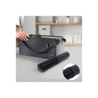 Produktbild för Leitz skrivbordsstöd - 80 x 40 cm - svart