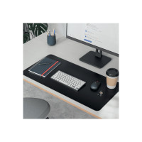 Produktbild för Leitz skrivbordsstöd - 80 x 40 cm - svart
