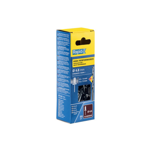 RAPID Rapid High performance blindnit Ø4,8 x 12 mm, Blindnit, Rost...