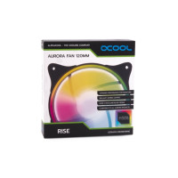Produktbild för Alphacool Rise Aurora, Fan, 12 cm, 2500 RPM, 30 dB, 49,9 dB,...