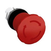 Produktbild för ABB MPET4-10R, Roterande brytare, Kabel, Plast, Röd, IP66, 4...