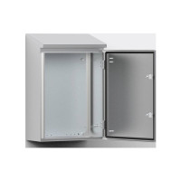 Produktbild för nVent HOFFMAN AFS06042 väggskåp 400 x 600 x 210 rostfritt st...
