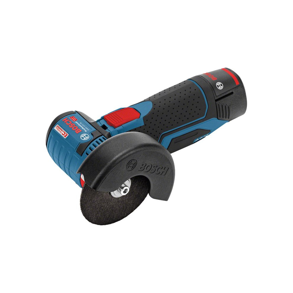 Produktbild för Bosch GWS 12V-76 Professional - vinkelslip - 76 mm - 2 batterier